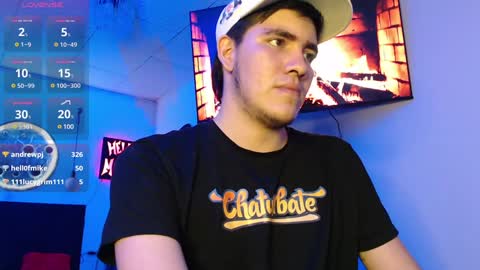 Snapshot of hellmike_ chatting on January 1, 2025, 2:41 am Call me Mike-----INSTAGRAM hellofmike INDEPENDENT MODEL online show from January 1, 2025, 2:41 am