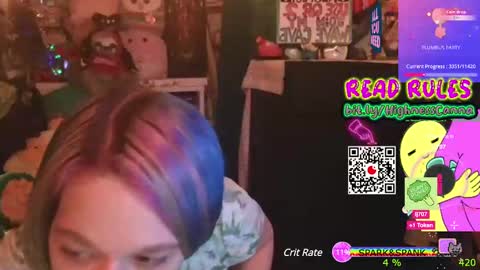 Snapshot of highnesscanna chatting on March 10, 2025, 2:28 am HiGHNESS CANNA online show from March 10, 2025, 2:28 am