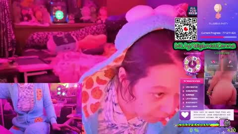 Snapshot of highnesscanna chatting on October 25, 2025, 5:15 am HiGHNESS CANNA online show from October 25, 2025, 5:15 am