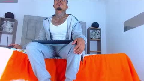 Snapshot of hot_latino_x chatting on February 2, 2026, 12:48 pm SEXY COUPLE online show from February 2, 2026, 12:48 pm