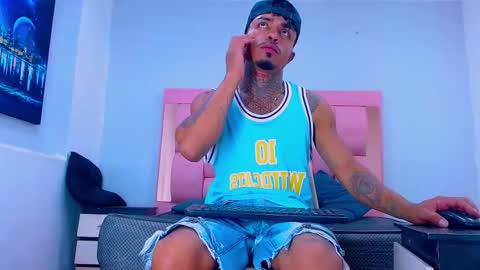 Snapshot of hot_latino_x chatting on February 16, 2026, 12:34 pm SEXY COUPLE online show from February 16, 2026, 12:34 pm