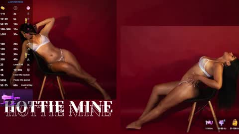 Snapshot of hottie_mine_ chatting on February 1, 2025, 10:44 pm 2pm - 9pm GMT-5 online show from February 1, 2025, 10:44 pm