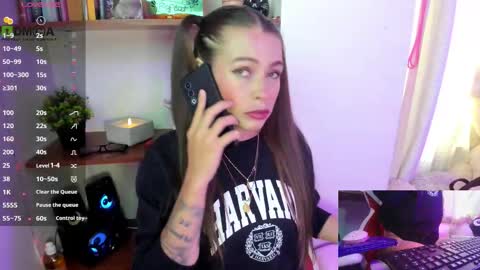 Snapshot of im_yoursweetlisa chatting on November 9, 2025, 7:12 pm Lisa Hyga online show from November 9, 2025, 7:12 pm