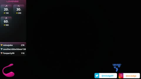 Snapshot of imlodge chatting on January 15, 2025, 5:19 am Camilo Lodge online show from January 15, 2025, 5:19 am