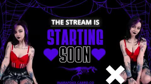 Snapshot of inarafoxxx chatting on October 19, 2025, 4:46 am Inarafoxx online show from October 19, 2025, 4:46 am