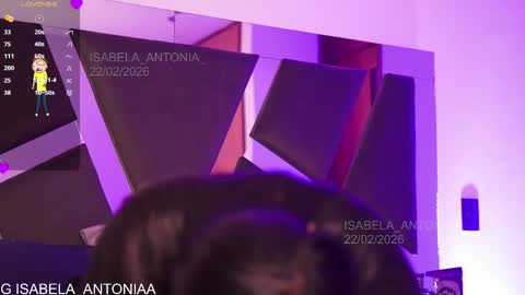 Snapshot of isabela_antonia_ chatting on February 23, 2026, 6:22 am online show from February 23, 2026, 6:22 am