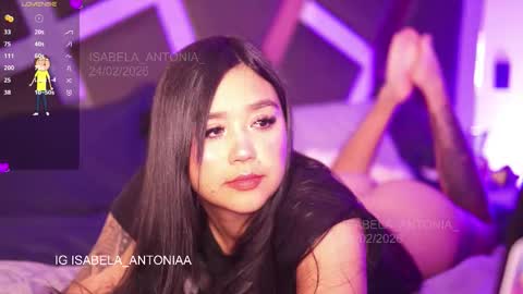 Snapshot of isabela_antonia_ chatting on February 25, 2026, 6:56 am online show from February 25, 2026, 6:56 am