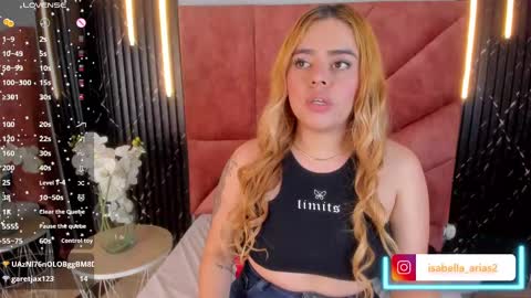 Isabella Arias online show from March 12, 2025, 10:26 am