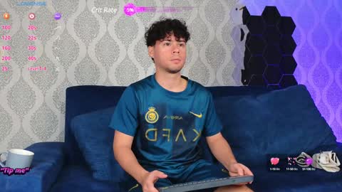 Snapshot of ithan_salvatore chatting on February 7, 2025, 8:01 am Ithan and Friends online show from February 7, 2025, 8:01 am