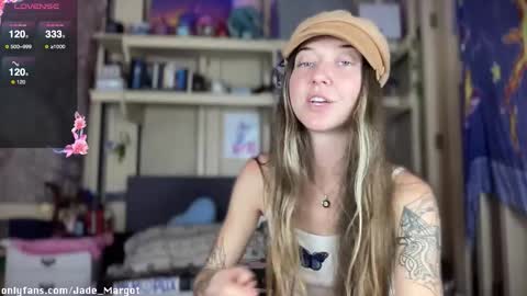 Jade Margot online show from March 3, 2026, 6:08 am