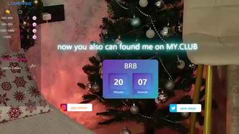 Snapshot of jane_meys chatting on December 29, 2024, 8:11 am your kitty JANE roawww online show from December 29, 2024, 8:11 am
