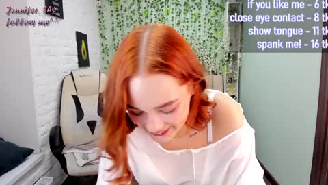 Snapshot of jennifer_shy_ chatting on December 22, 2024, 1:22 pm Jennifer online show from December 22, 2024, 1:22 pm
