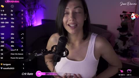 Snapshot of jessi_dreams chatting on December 4, 2024, 5:38 am Jessica Gomez online show from December 4, 2024, 5:38 am