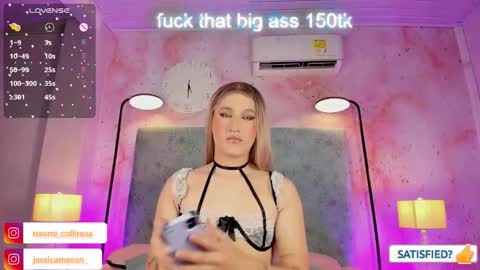 Snapshot of jessicameron chatting on November 9, 2025, 12:09 am JESSI AND NAOMI online show from November 9, 2025, 12:09 am