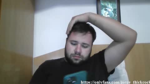 Snapshot of jorge_thickchorizo chatting on September 12, 2025, 6:41 pm Jorge online show from September 12, 2025, 6:41 pm