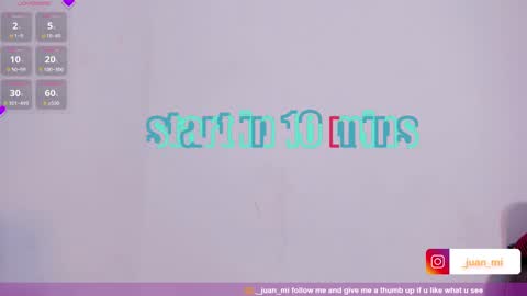 Snapshot of juanmiiss chatting on October 15, 2025, 10:04 am Juan Miguel online show from October 15, 2025, 10:04 am