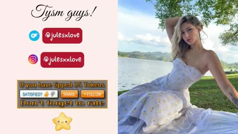 Snapshot of julesxdann chatting on October 2, 2025, 3:24 am Jules and Dann Dont forget to give us thumps up online show from October 2, 2025, 3:24 am