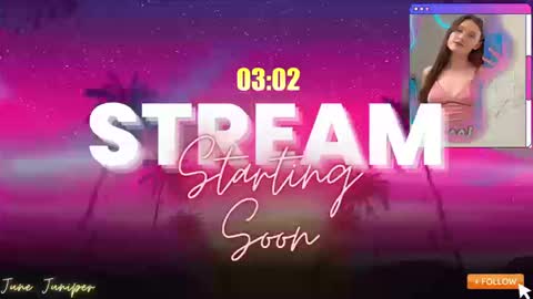 June Juniper online show from September 9, 2025, 11:04 pm