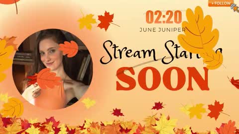 June Juniper online show from November 9, 2025, 12:31 am