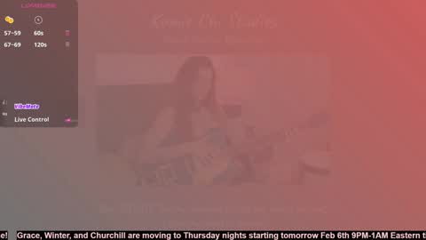 Grace 25 and UNSEEN FEMALE MYSTERY GUEST 19 online show from February 6, 2025, 2:33 am