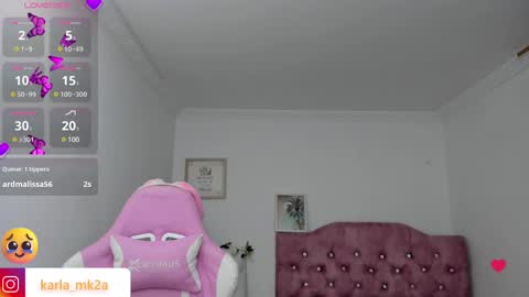 Snapshot of karla_cutee1 chatting on March 3, 2025, 11:22 am karla online show from March 3, 2025, 11:22 am