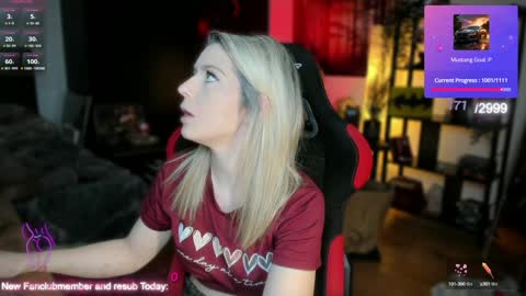 Snapshot of kimilee22 chatting on February 3, 2025, 5:56 pm Wolfs Girl online show from February 3, 2025, 5:56 pm