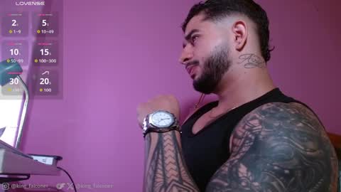 Angel Falconer online show from April 7, 2026, 3:29 am