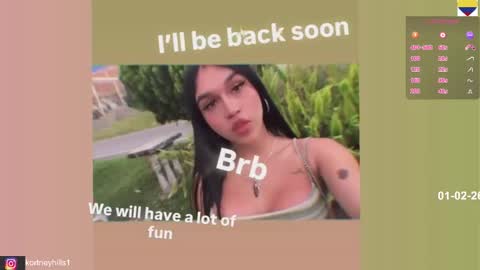 Kortneyhills - Aries online show from February 1, 2026, 11:14 pm