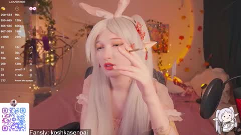 Snapshot of koshkasenpai chatting on October 30, 2025, 11:11 am koshkasenpai online show from October 30, 2025, 11:11 am