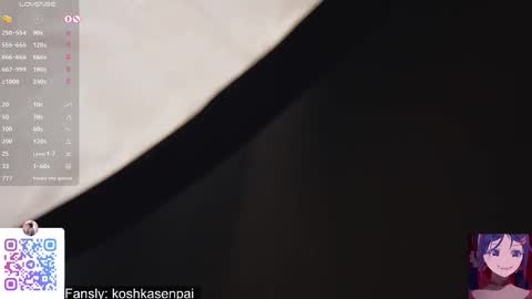 Snapshot of koshkasenpai chatting on November 3, 2025, 7:20 am koshkasenpai online show from November 3, 2025, 7:20 am