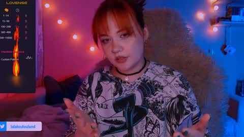 Snapshot of lala_loulou chatting on January 12, 2025, 12:28 am Nicky online show from January 12, 2025, 12:28 am