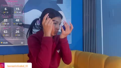 Snapshot of laura_aristizabal_19 chatting on March 6, 2025, 1:35 pm Laura online show from March 6, 2025, 1:35 pm