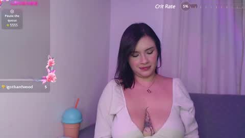 Snapshot of laura_cherrypie chatting on February 26, 2025, 2:59 am Laura- new schedule 800 pm until 1200 pm Colombia online show from February 26, 2025, 2:59 am
