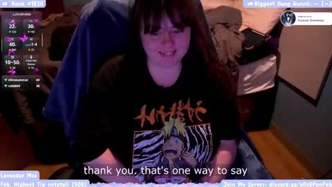 LavenderMei online show from February 11, 2026, 2:16 am