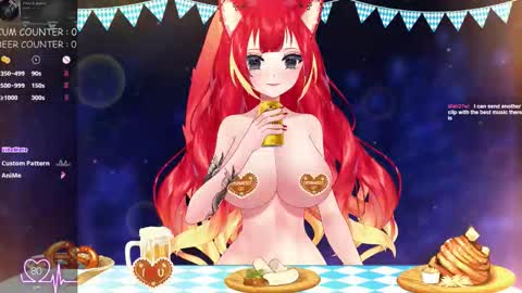 Snapshot of lewdfoxy_vt chatting on September 20, 2025, 1:23 pm Kira online show from September 20, 2025, 1:23 pm