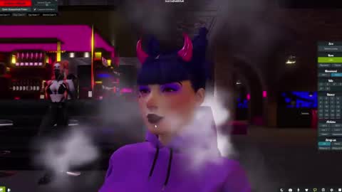 Succubus Blue online show from January 3, 2025, 3:38 am