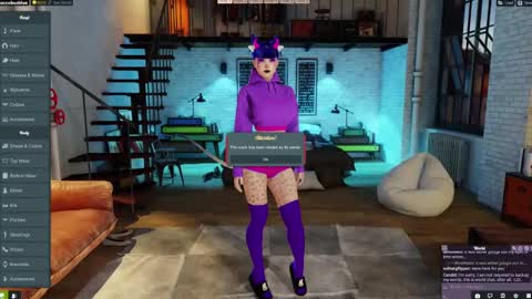 Succubus Blue online show from January 3, 2025, 6:44 am