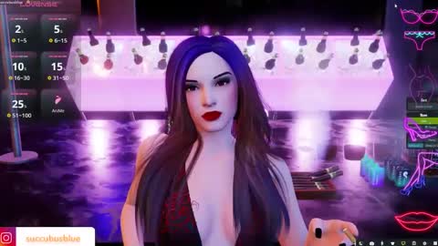 Succubus Blue online show from February 13, 2025, 1:50 am