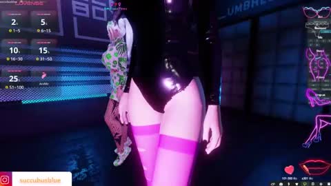 Succubus Blue online show from February 14, 2025, 10:58 pm