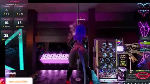 Succubus Blue online show from February 16, 2025, 4:31 am