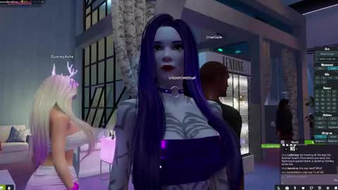 Succubus Blue online show from October 16, 2025, 2:40 pm