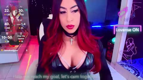 Snapshot of lizagothdoll chatting on January 23, 2025, 8:04 am Liza Goth online show from January 23, 2025, 8:04 am