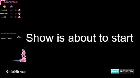 SinfulSteven online show from December 22, 2024, 9:44 am