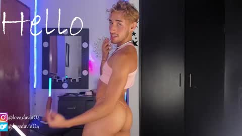 Angel David online show from March 27, 2026, 4:40 pm