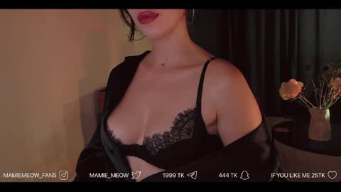 Snapshot of mamiemeow chatting on June 5, 2026, 2:12 pm Your Miss Alice online show from June 5, 2026, 2:12 pm