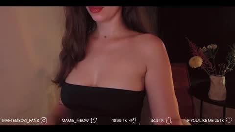 Snapshot of mamiemeow chatting on July 19, 2026, 9:46 am Your Miss Alice online show from July 19, 2026, 9:46 am
