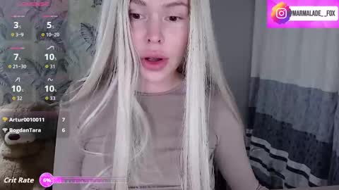 Marmalade Fox online show from November 12, 2025, 4:40 pm