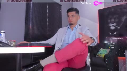 Snapshot of massimo_g chatting on January 17, 2025, 3:00 pm I am Massimo online show from January 17, 2025, 3:00 pm