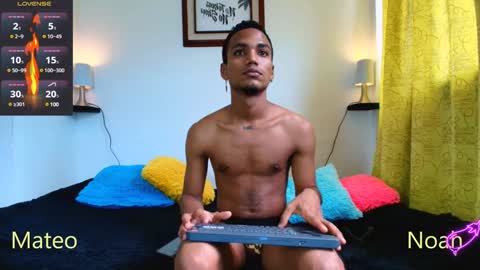 Snapshot of mateo_nick chatting on January 14, 2025, 6:17 pm Mateo and Noah online show from January 14, 2025, 6:17 pm