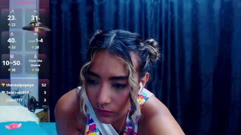 Snapshot of meganadriels96 chatting on February 6, 2025, 12:43 am M E G A N online show from February 6, 2025, 12:43 am